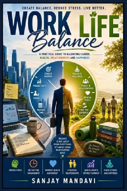 Work-Life Balance: A Practical Guide to Balancing Career, Health, Relationship and Happiness by Sanjay Mandavi