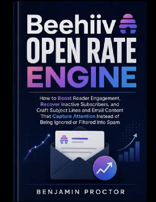 Beehiiv Open Rate Engine: How to Boost Reader Engagement, Recover Inactive Subscribers, and Craft Subject Lines and Email Content That Capture Attenti by Benjamin Proctor