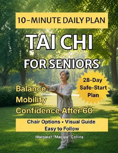Tai Chi for Seniors: A Step-by-Step 10-Minute Daily Plan to Support Balance, Mobility, Flexibility, and Confidence After 60 by Margaret Maggie Collins