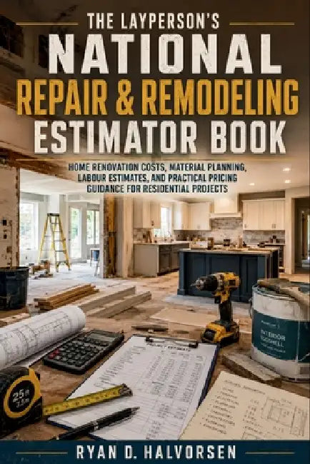 The Layperson's National Repair & Remodeling Estimator Book: Home Renovation Costs, Material Planning, Labour Estimates, and Practical Pricing Guidanc by Ryan D Halvorsen