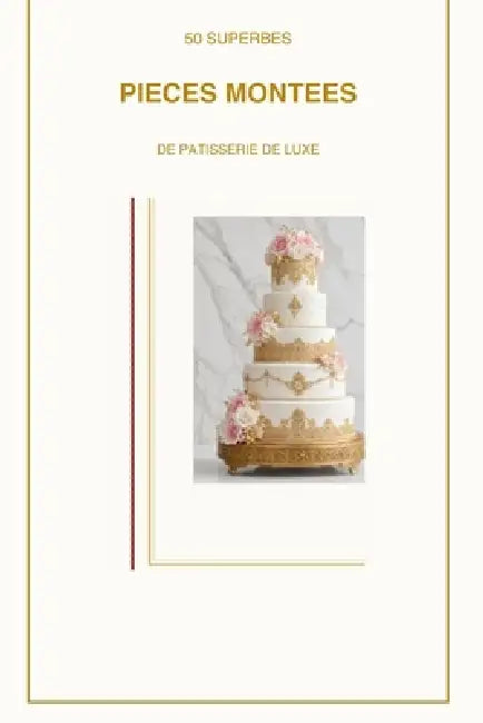 50 superbes pièce montée de pâtisserie de luxe tome 2: Tome 2 by Ressan Seraf