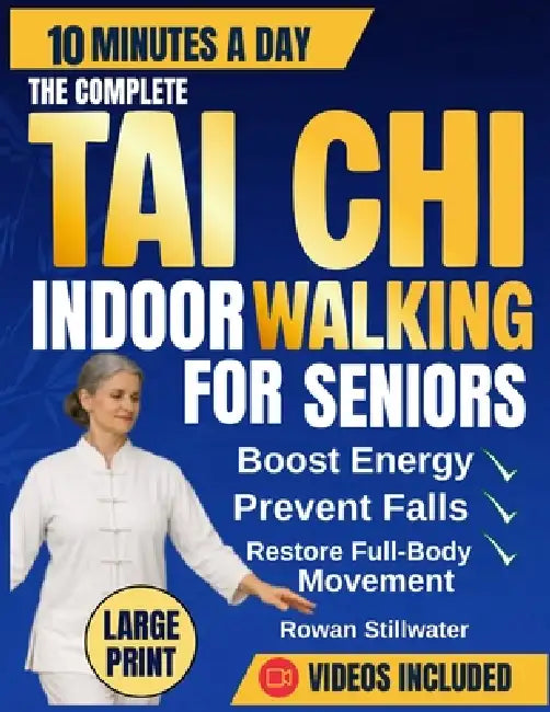 The Complete Tai Chi Indoor Walking for Seniors: The Safe and Simple Indoor Walking Plan for Seniors to Boost Energy, Prevent Falls, and Restore Full- by Rowan Stillwater