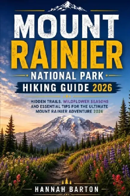 Mount Rainier National Park Hiking Guide 2026: Hidden Trails, Wildflower Seasons and Essential Tips for the Ultimate Mount Rainier Adventure 2026 by Hannah Barton