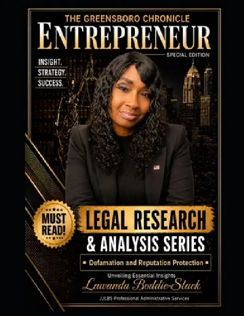 Defamation and Reputation Protection by Jasmine Tsephel, Jewel Slack, Kire Jeffrey