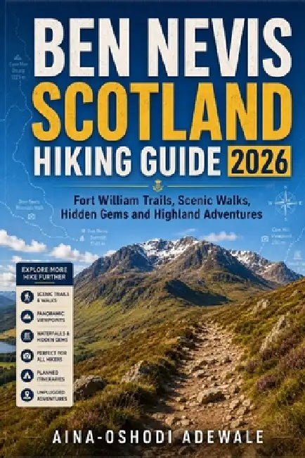 Ben Nevis Scotland Hiking Guide 2026: Fort William Trails, Scenic Walks, Hidden Gems and Highland Adventures by Aina-Oshodi Adewale