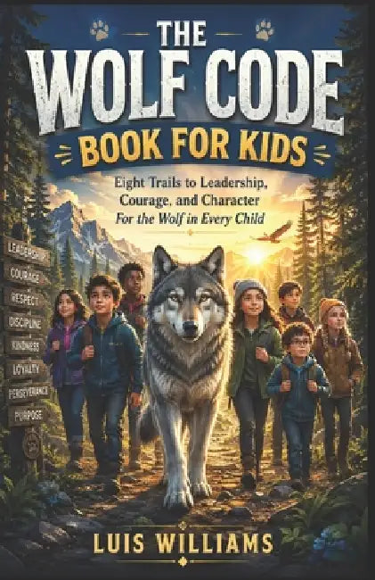 The Wolf Code Book for Kids: Eight Trails to Leadership, Courage, and Character For the Wolf in Every Child by Luis William