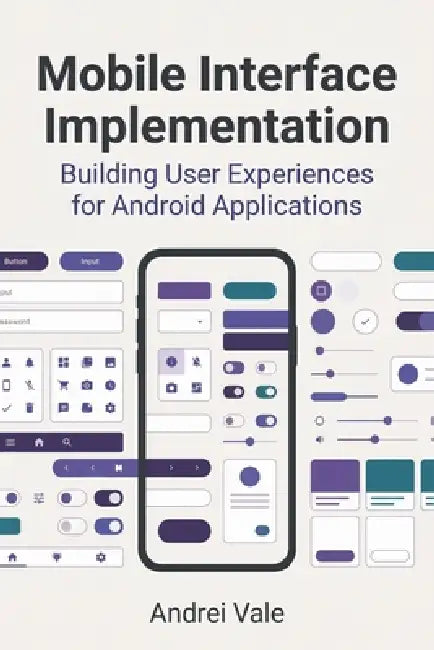 Mobile Interface Implementation: Building User Experiences for Android Applications by Andrei Vale