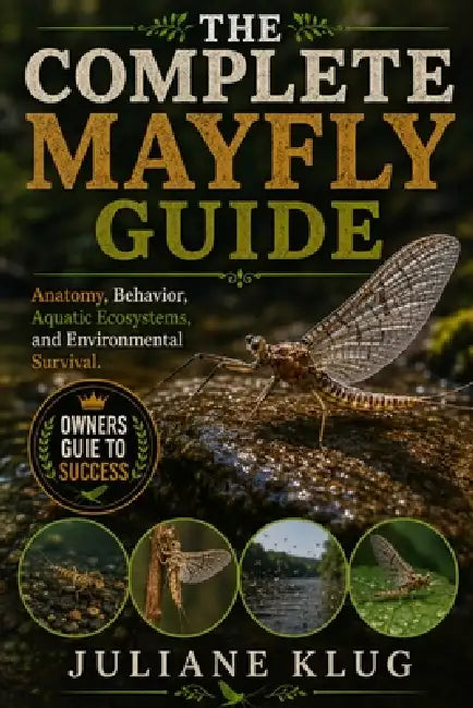 The Complete Mayfly Guide: Anatomy, Behavior, Aquatic Ecosystems, and Environmental Survival. by Juliane Klug