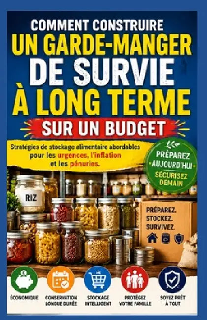 Comment construire un Survie à long terme Garde-manger à petit budget: Stratégies de stockage alimentaire abordables pour les urgences, l'inflation, e by Kaleigh S. Gracia