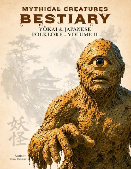 Mythical Creatures Bestiary: Yōkai & Japanese Folklore - Volume II: Illustrated Encyclopedia of Creatures, Monsters, Spirits, and Legendary Being by Oskar Baliński