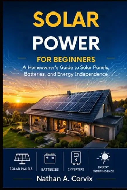 Solar Power For Beginners: A Homeowner's Guide to Solar Panels, Batteries, and Energy Independence by Nathan A. Corvix