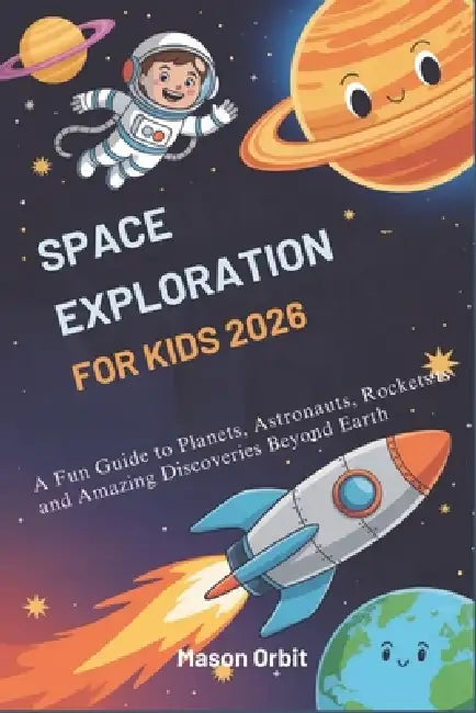 Space Exploration for Kids 2026: A Fun Guide to Planets, Astronauts, Rockets and Amazing Discoveries Beyond Earth by Mason Orbit