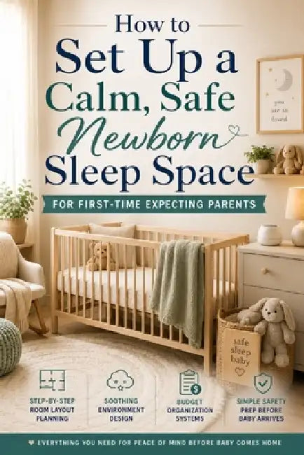 How to Set Up a Calm, Safe Newborn Sleep Space for First-Time Expecting Parents: Step-by-Step Room Layout Planning, Soothing Environment Design, Budge by Alexander Rhea