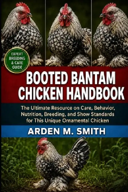 Booted Bantam Chicken Handbook: The Ultimate Resource on Care, Behavior, Nutrition, Breeding, and Show Standards for This Unique Ornamental Chicken by Arden M. Smith