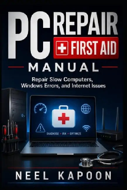 PC Repair First Aid Manual: Repair Slow Computers, Windows Errors, and Internet Issues by Neel Kapoon