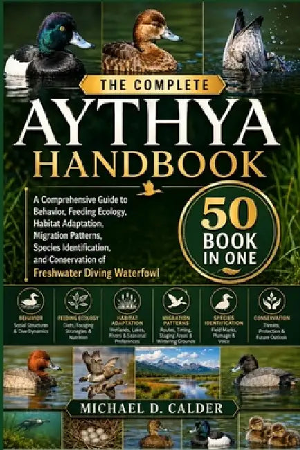 The Complete Aythya Handbook: A Comprehensive Guide to Behavior, Feeding Ecology, Habitat Adaptation, Migration Patterns, Species Identification, and by Michael D. Calder