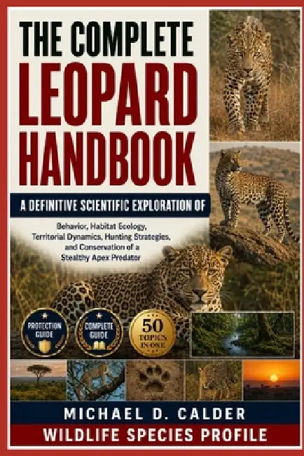 The Complete Leopard Handbook: Behavior, Habitat Ecology, Territorial Dynamics, Hunting Strategies, and Conservation of a Stealthy Apex Predator by Michael D. Calder