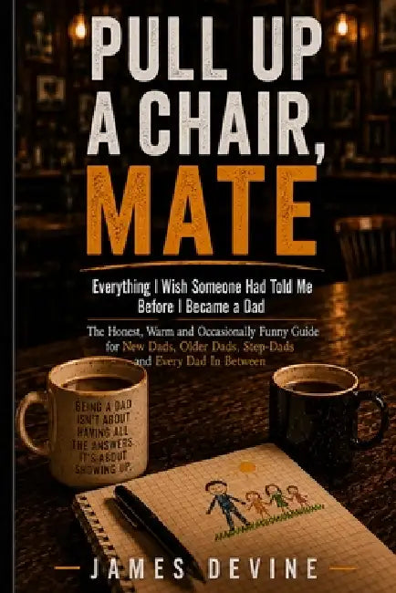 Pull Up a Chair Mate: Everything I Wish Someone Had Told Me Before I Became a Dad - The Honest, Warm and Occasionally Funny Guide for New Dads, Older by James Devine