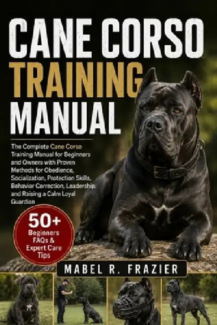 Cane Corso Training Manual: A Complete Cane Corso Training Manual for Beginners and Owners with Proven Methods for Obedience, Socialization, Protectio by Mabel R. Frazier