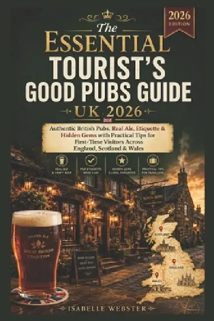 The Essential Tourist's Good Pubs Guide UK 2026: Authentic British Pubs, Real Ale, Etiquette & Hidden Gems with Practical Tips for First-Time Visitors by Isabelle Webster