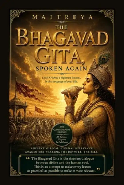 The Bhagavad Gita, Spoken Again: Lord Krishna's eighteen lessons, in the language of your life. by Maitreya (Venu G. Somineni)