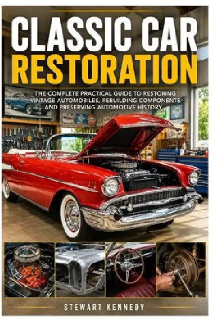 Classic Car Restoration: The Complete Practical Guide to Restoring Vintage Automobiles, Rebuilding Components and Preserving Automotive History by Stewart Kennedy
