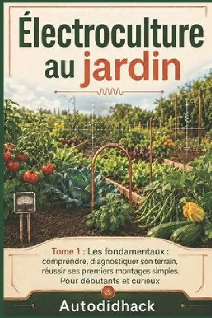 Électroculture au jardin - Tome 1: Les fondamentaux: Comprendre, diagnostiquer son terrain, réussir ses premiers montages simples. Pour débutants et c by Autodidhack Filipandco