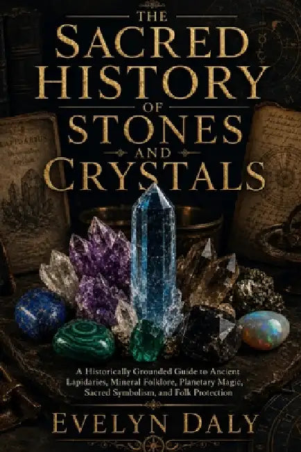 The Sacred History of Stones and Crystals: A Historically Grounded Guide to Ancient Lapidaries, Mineral Folklore, Planetary Magic, Sacred Symbolism, a by Evelyn Daly