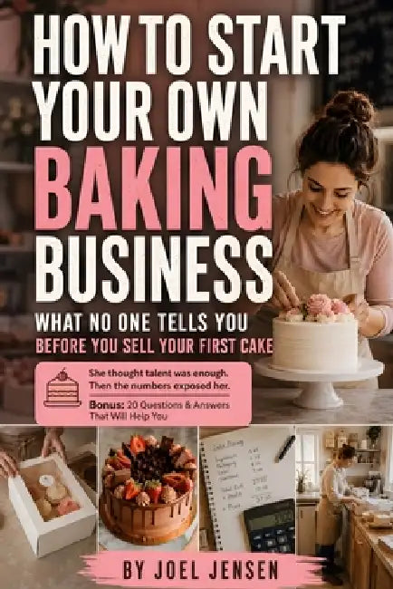 How to Start Your Own Baking Business: A practical side-hustle roadmap for starting a home bakery, understanding cottage food laws, pricing baked good by Joel Jensen