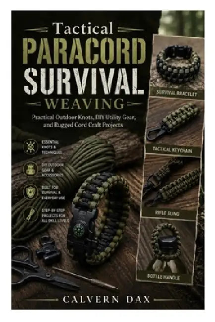Tactical Paracord Survival Weaving: Practical Outdoor Knots, DIY Utility Gear, and Rugged Cord Craft Projects by Calvern Dax