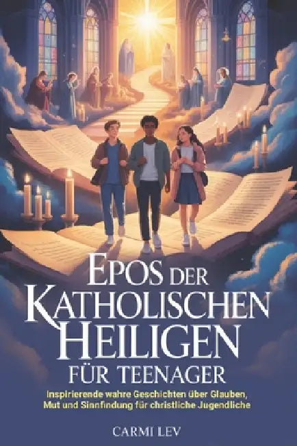 Epos Der Katholischen Heiligen Für Teenager: Inspirierende wahre Geschichten über Glauben, Mut und Sinnfindung für christliche Jugendliche by Carmi Lev