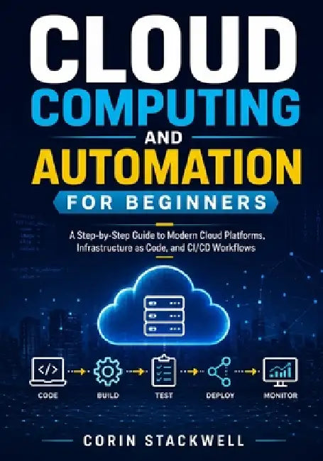 Cloud Computing and Automation for Beginners: A Step-by-Step Guide to Modern Cloud Platforms, Infrastructure as Code, and CI/CD Workflows by Corin Stackwell