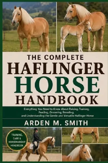 The Complete Haflinger Horse Handbook: Everything You Need to Know About Raising, Training, Feeding, Grooming, Breeding, and Understanding the Gentle by Arden M. Smith