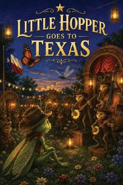 Little Hopper Goes to Texas: Finding Courage in the Heart of Texas by Papa John Publishing