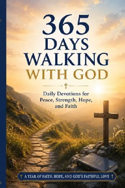 365 Days Walking With God: Daily Devotions for Peace, Strength, Hope, and Faith by Riou