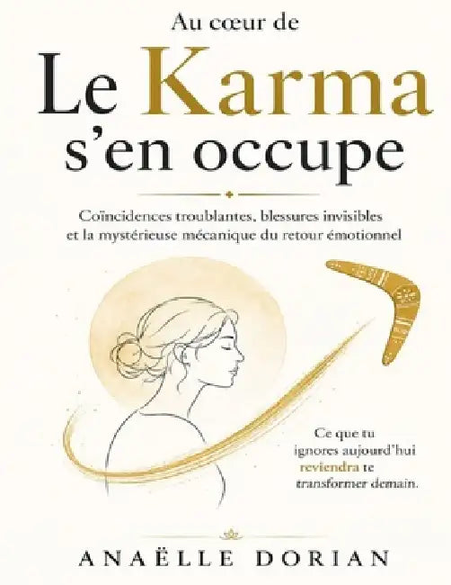 Au coeur de Le Karma s'en occupe: Coïncidences troublantes, blessures invisibles et la mystérieuse mécanique du retour émotionnel by Anaëlle Dorian