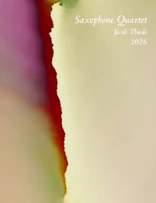 Saxophone Quartet: Jacob Thiede by Jacob Thiede