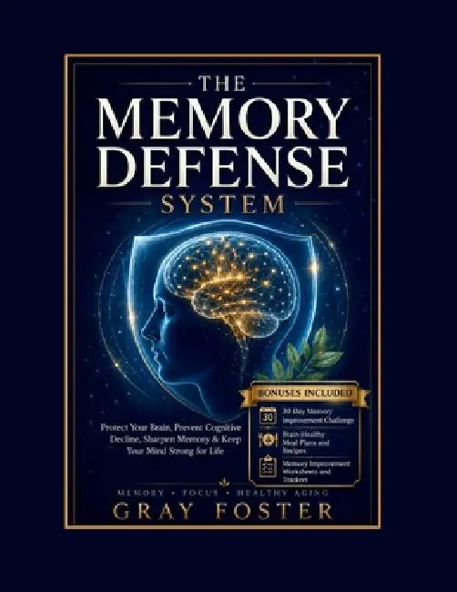 The Memory Defense System: Protect Your Brain, Prevent Cognitive Decline, Sharpen Memory & Keep Your Mind Strong for Life by Gray Foster