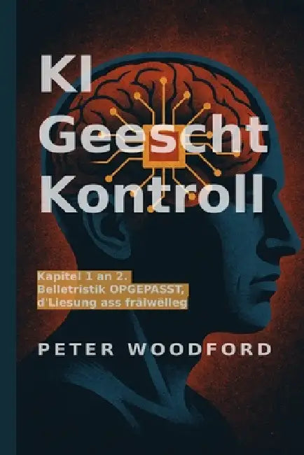 KI Geescht Kontroll: Kapitel 1 an 2. Belletristik OPGEPASST, d'Liesung ass fräiwëlleg by Peter Woodford