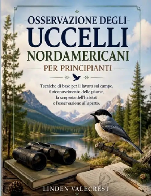 Osservazione Degli Uccelli Nordamericani Per Principianti: Tecniche di base per il lavoro sul campo, il riconoscimento delle piume, la scoperta dell'h by Linden Valecrest