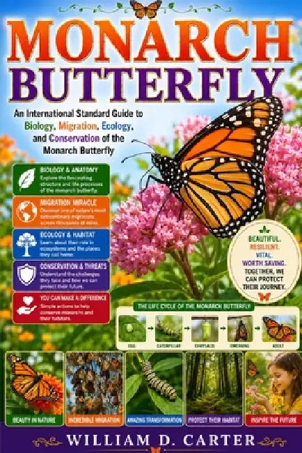 Monarch Butterfly: An International Standard Guide to Biology, Migration, Ecology, and Conservation of the Monarch Butterfly by William D. Carter