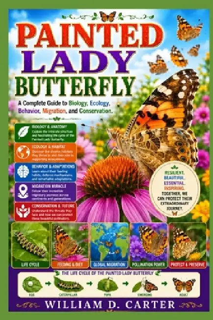 Painted Lady Butterfly: A Complete Guide to Biology, Ecology, Behavior, Migration, and Conservation. by William D. Carter