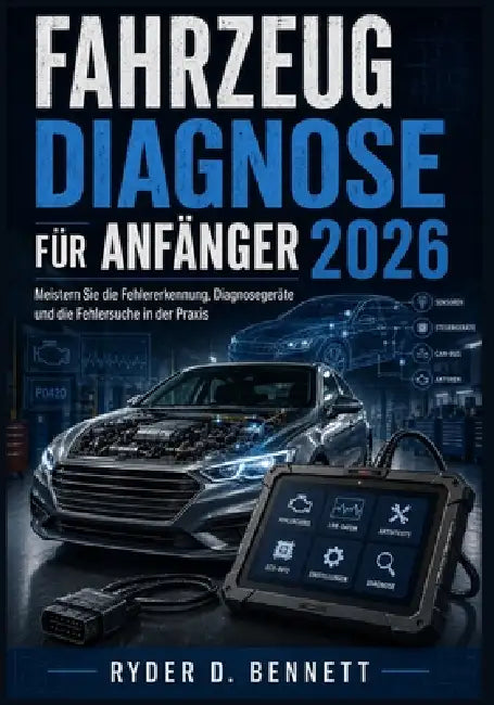 Fahrzeugdiagnose für Anfänger 2026: Meistern Sie die Fehlererkennung, Diagnosegeräte und die Fehlersuche in der Praxis by Ryder D. Bennett