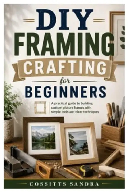 DIY Framing Crafting for Beginners: A practical guide to building custom picture frames with simple tools and clear techniques by Cossitts Sandra