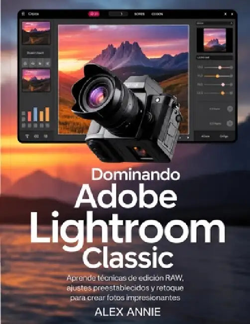 Dominando Adobe Lightroom Classic: Aprende técnicas de edición RAW, ajustes preestablecidos y retoque para crear fotos impresionantes by Alex Annie