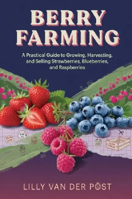 Berry Farming: A Practical Guide to Growing, Harvesting, and Selling Strawberries, Blueberries, and Raspberries by Danny Munrow, Lilly Van Der Post