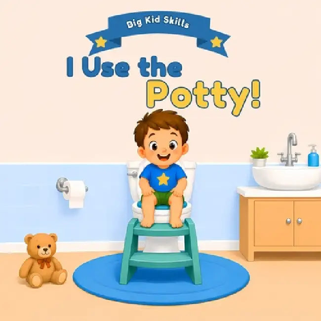 I Use the Potty!: A Positive Reinforcement Potty Training Book for Toddlers and Toddler Boys by Valentina Maiyin