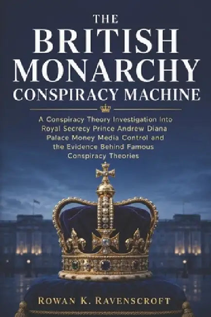 The British Monarchy Conspiracy Machine: A Conspiracy Theory Investigation Into Royal Secrecy Prince Andrew Diana Palace Money Media Control and the E by Rowan K. Ravenscroft
