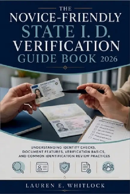 The Novice-Friendly State I. D. Verification Guide Book 2026: Understanding Identity Checks, Document Features, Verification Basics, and Common Identi by Lauren E Whitlock