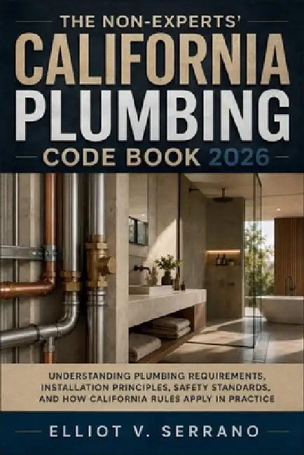 The Non-Experts' California Plumbing Code Book 2026: Understanding Plumbing Requirements, Installation Principles, Safety Standards, and How Californi by Elliot V Serrano